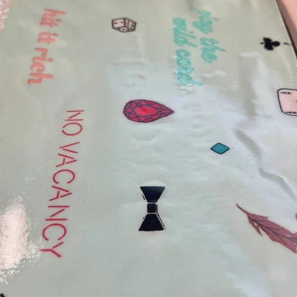 ♠️ RARE kate spade gia "daycation" cosmetic pouch/bag NWT & HTF - Picture 7 of 7